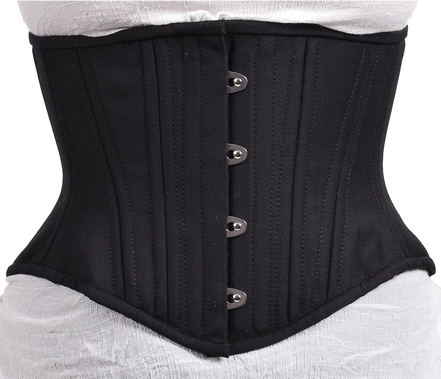 Cotton-Corset-Black